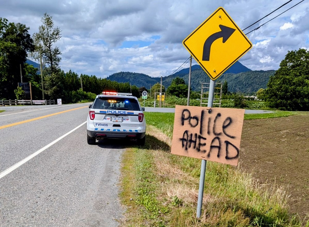 A bit on the nose, but thank you for the free advertising. If you don’t want to meet us in person, consider slowing down, putting your phone away, and staying sober