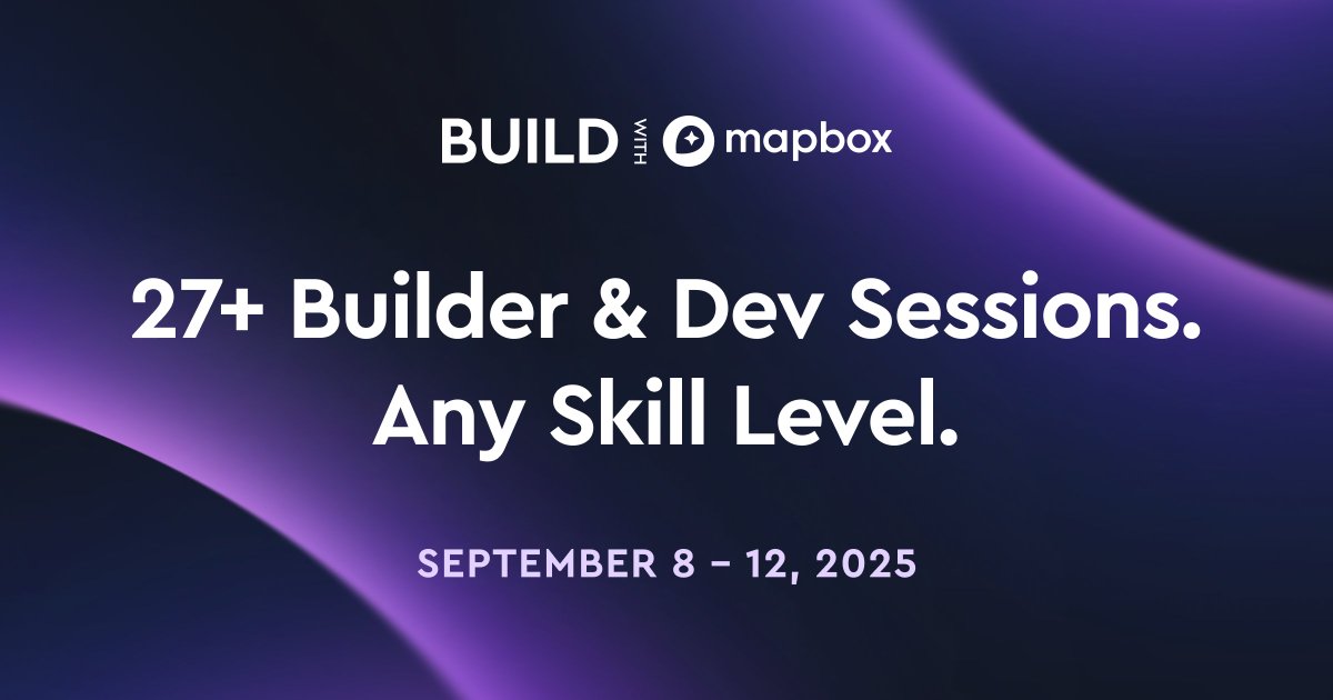 geoawesome_dgtl's tweet image. 🚀 BUILD with @Mapbox  is packed with 25+ Builder sessions!
From beginner tutorials to advanced customizations + backend workflows — level up your Mapbox skills this week.
Register & plan your week 👉 linkly.link/2EDiU
#BuiltWithMapbox