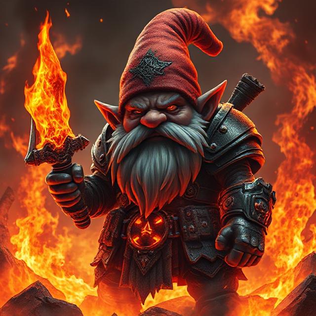 The fire spreads 🔥⚔️

 Gnome Wars: Inferno rages on, each mint fuels the chaos. The system burns weaker with every warrior forged. #GnomeWars