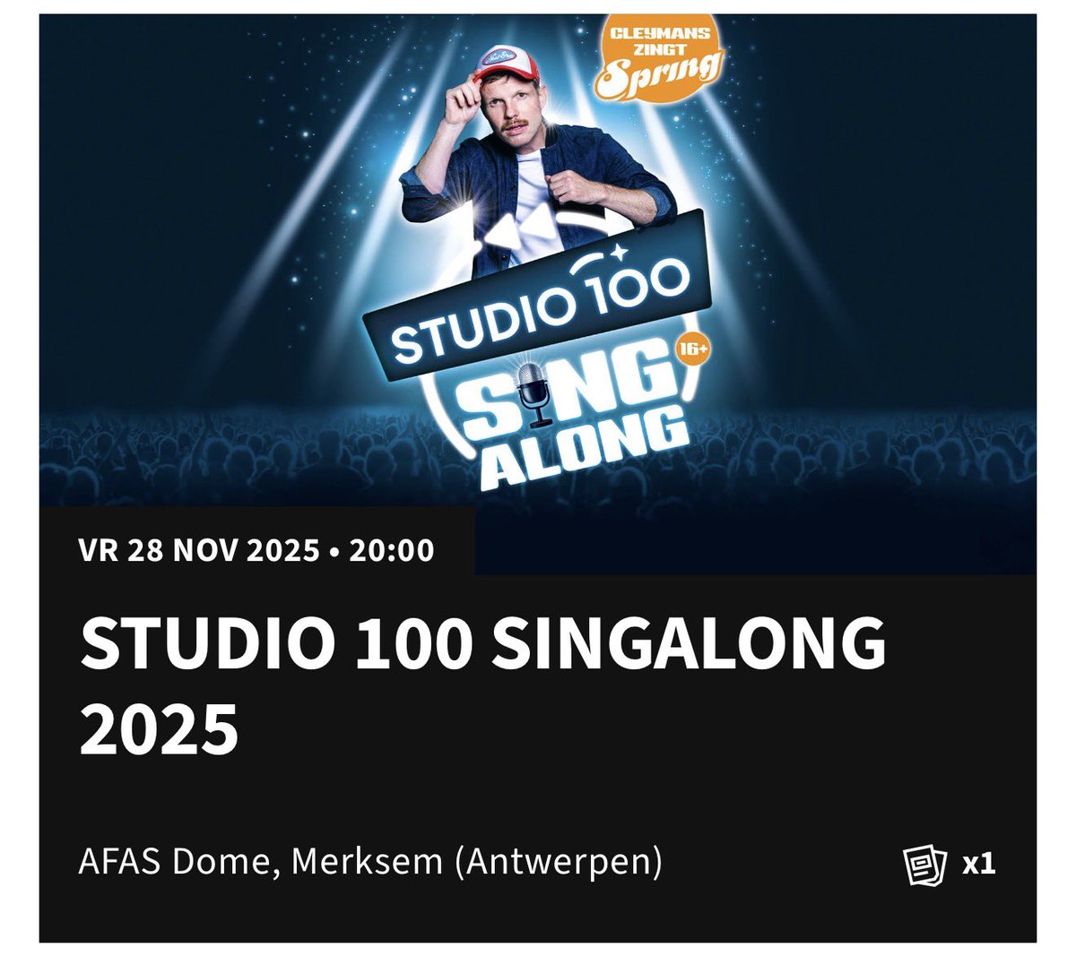 1 ticket te koop (staanplaats) €40 ipv €47 😌 Wegens mijn zwangerschap zal ik niet kunnen gaan naar de show 🫣 

RT IS LIEF 🫶🏻