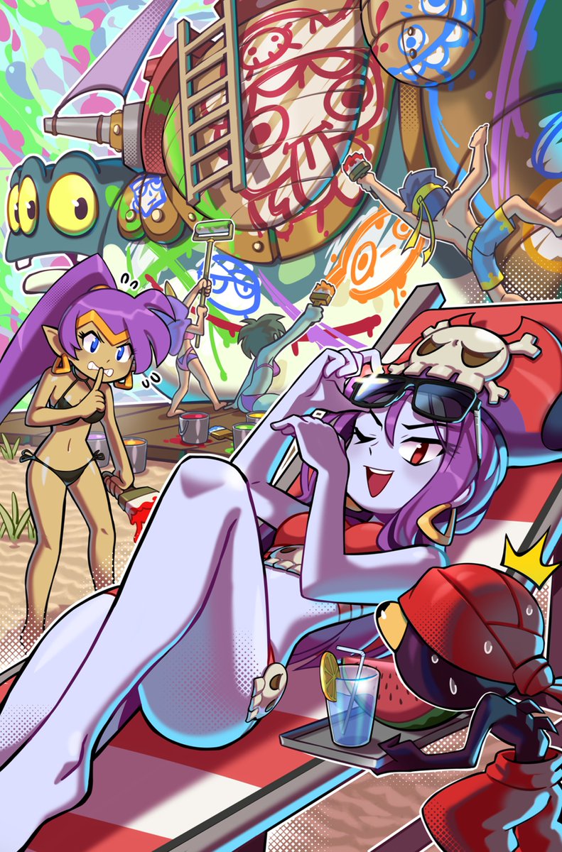 keenbiscuit. (@keenbiscuit) on Twitter photo 🏝️ Here is my full illustration for the 2025 #Shantae Swimsuit Special from <a href="/UdonEnt/">UDON Entertainment</a>, <a href="/MrBozon/">Matt Bozon</a>, and <a href="/Erinbozon/">Erin Bozon</a> ! 🌞
Now available: store.udonentertainment.com/collections/sh… 🏝️ Here is my full illustration for the 2025 #Shantae Swimsuit Special from <a href="/UdonEnt/">UDON Entertainment</a>, <a href="/MrBozon/">Matt Bozon</a>, and <a href="/Erinbozon/">Erin Bozon</a> ! 🌞
Now available: store.udonentertainment.com/collections/sh…