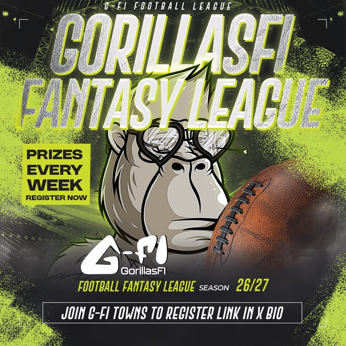 The <a href="/G_Fi_Official/">GorillasFi</a> community hosts the first Fantasy Football League in @townsxyz. Registrations were completed there by typing, and all prize payments can be easily made and tracked in the chat itself. It's simple features that make a platform amazing.
app.towns.com/t/0x1b2300eee6…