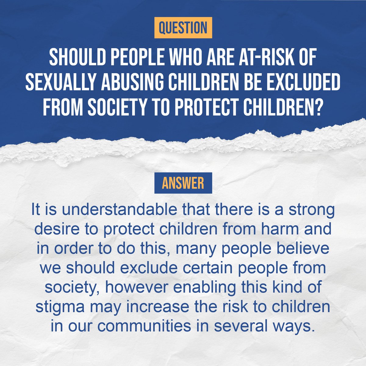 Our mission at Talking for Change is to protect children from harm, and to do this, we need to foster an environment that encourages individuals at risk to talk about it. One that is welcoming, compassionate, and understanding.

There is no shame in asking for help.