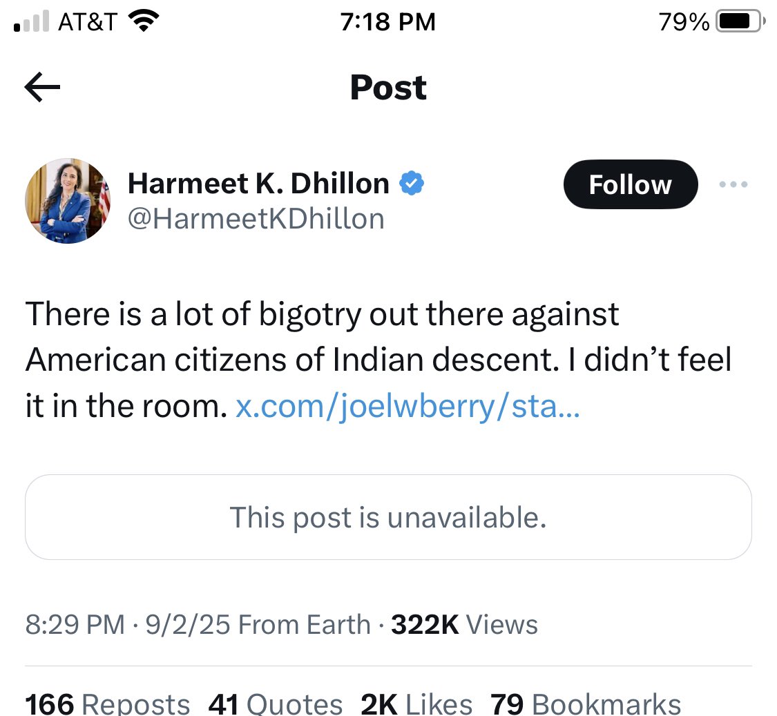 Those who enable bigotry can also complain about bigotry!! Fine to do that but don’t pretend that you didn’t see it coming and that you didn’t see it in the room.
That is insulting!!