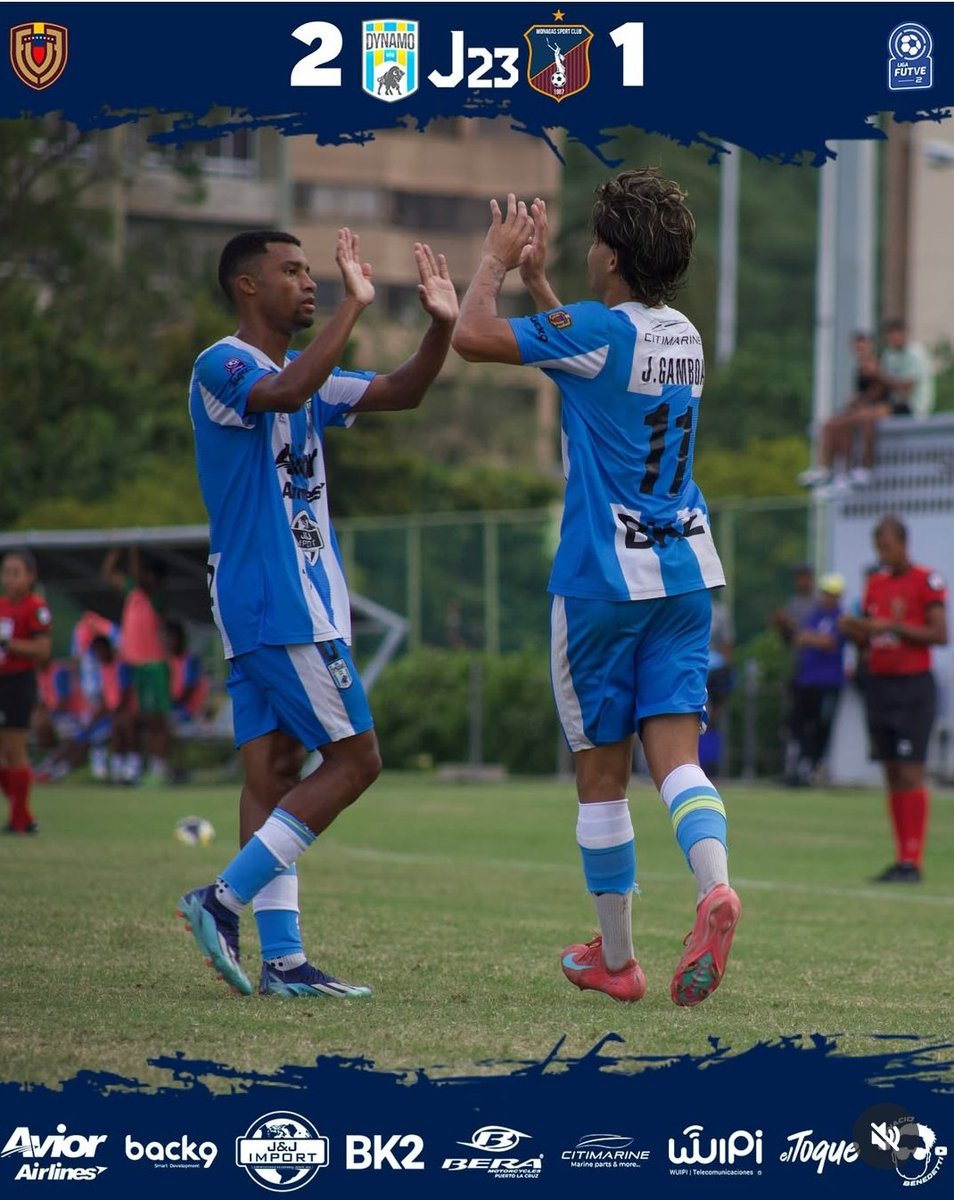 DynamoPuertoFC's tweet photo. #DPFC Final del partido
Dynamo Puerto FC 2-1 Monagas SC "B"
⚽Jose Gamboa 47'
⚽José Gamboa 58'
#DaleDynamo #ADNBufalo #LigaFUTVE2 https://t.co/A0zYOMWG2a