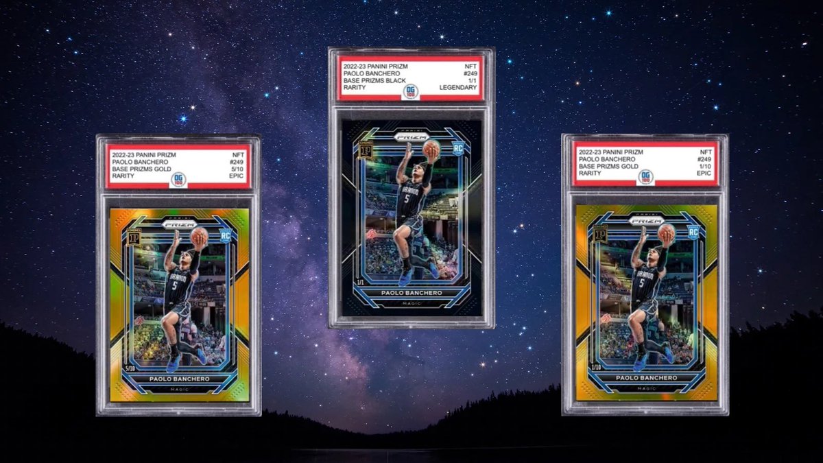 Secured the ultimate Paolo Banchero Prizm RCs on-chain— pure adrenaline. Patience = alpha, precision = skillset. This is how you level up in the hobby game.

Grails bagged… next quest? Hunting down that Green Kaboom. LFG 🚀🏀 #paolobanchero #paniniblockchain #DigitalGrails