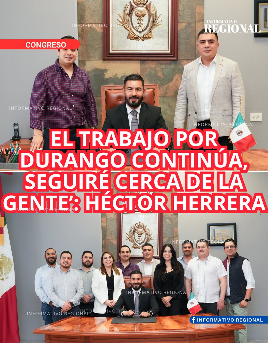 Informativo Regional (@infregionaldgo) on Twitter photo 🟤 “El trabajo por Durango continúa, seguiré cerca de la gente”: Héctor Herrera 🤝
Al concluir su gestión al frente de la Jugocopo, el diputado <a href="/Hector_HerreraN/">Héctor Herrera</a> reafirma su compromiso con el pueblo de Durango, destacando una labor de cercanía, territorio y resultados 🧑🤝🧑🏽📈 🟤 “El trabajo por Durango continúa, seguiré cerca de la gente”: Héctor Herrera 🤝
Al concluir su gestión al frente de la Jugocopo, el diputado <a href="/Hector_HerreraN/">Héctor Herrera</a> reafirma su compromiso con el pueblo de Durango, destacando una labor de cercanía, territorio y resultados 🧑🤝🧑🏽📈
