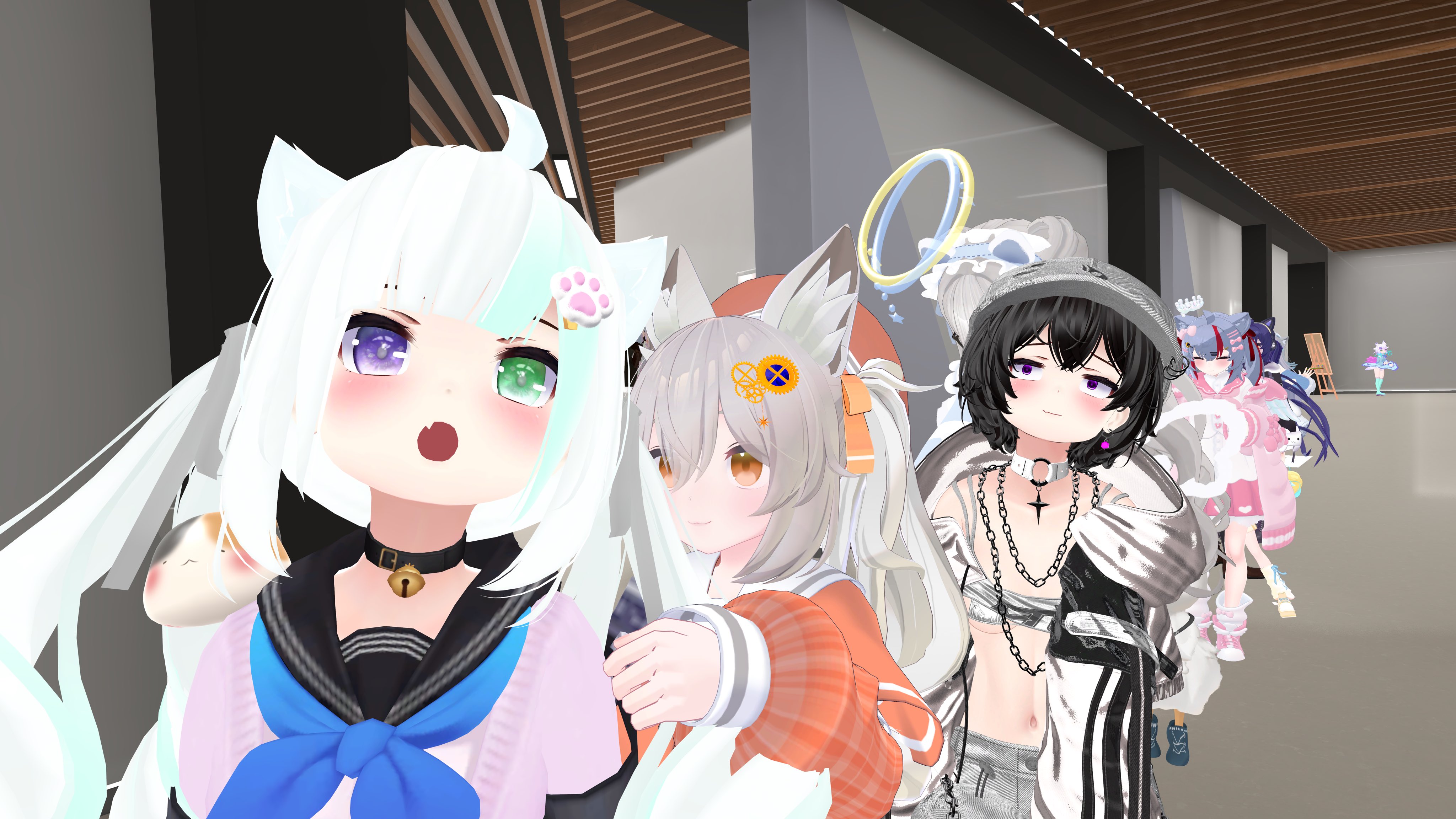 ③猫の日♡限定m(=✧ω✧=)m✧ ✧ ✧ 白猫♡白猫　猫ひな人形 ③猫の日♡限定m(=✧ω✧=)m✧ ✧ ✧ 白猫♡白猫 猫ひな人形