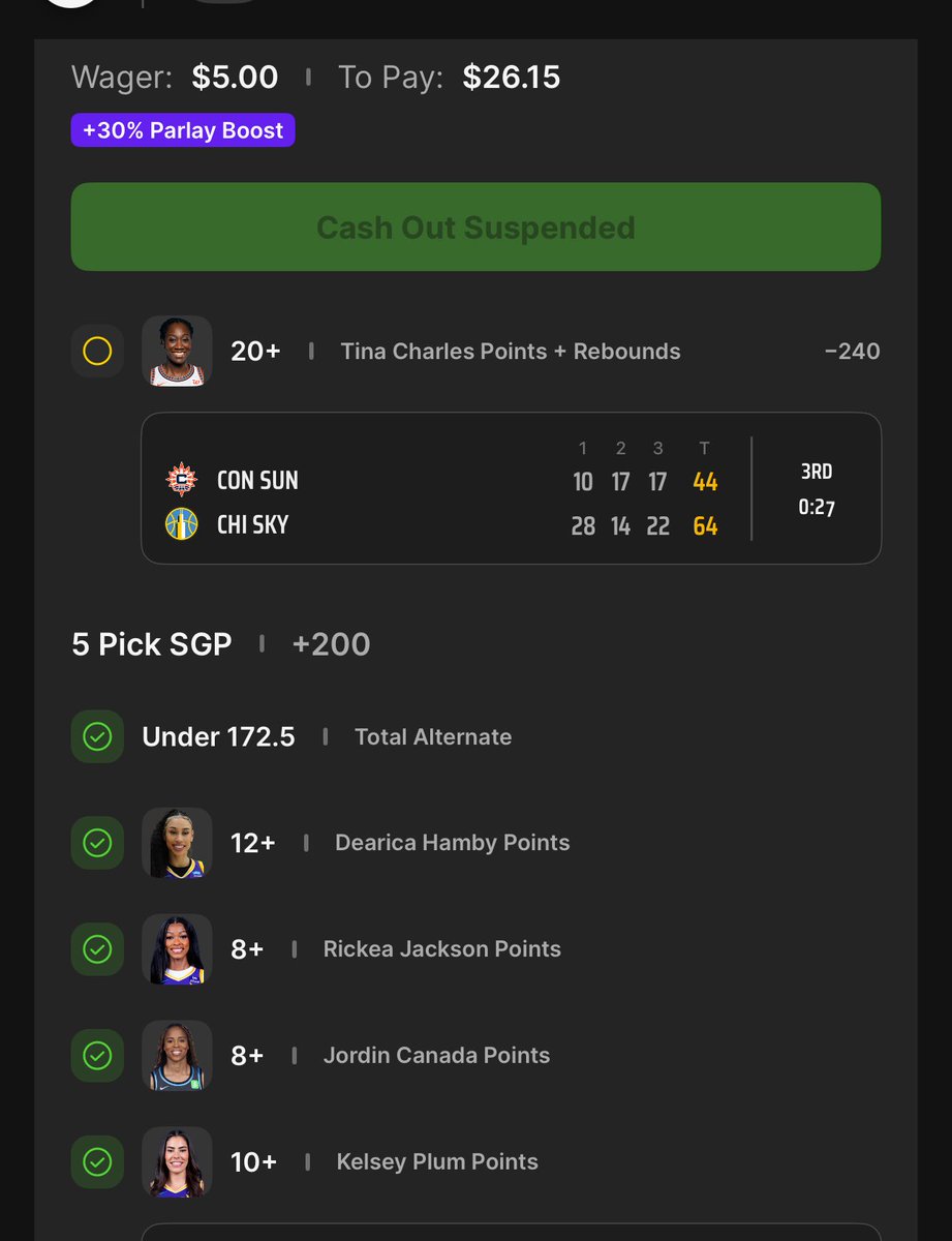 Kept it light tonight! Thanks <a href="/BrookieJ07/">basketballgoddess7</a>  for the WNBA slip :) did a little mix and match :)