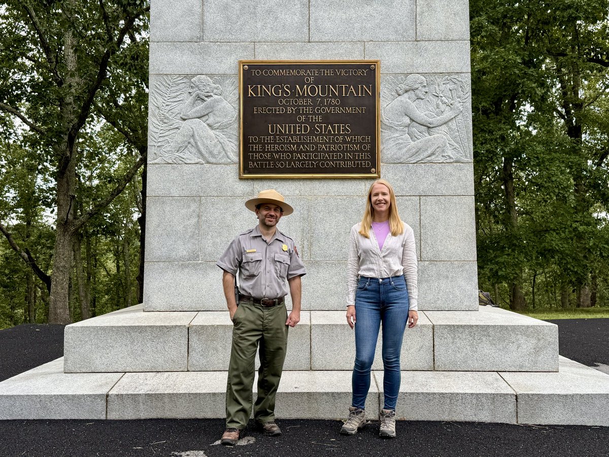 We’re on a #SouthCarolina Revolutionary Road Trip, discovering American Revolution 🇺🇸 history starting today at Kings Mountain National Military Park. Follow our filming for SC travels and #history tips! #sctwd #travel