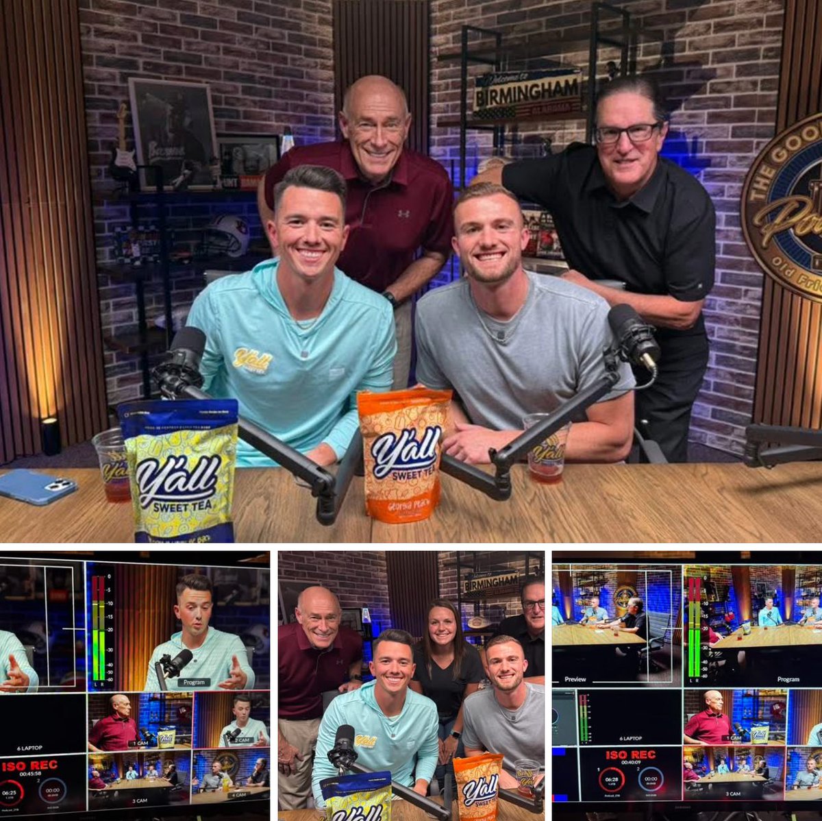 RickKarle's tweet photo. .@LoriGreiner &amp; Rashaun L. Williams knew what they were doing when they snapped up @YallSweetTea on @ABCSharkTank 

Great to have co-founders Darien Craig &amp; Brandon Echols on @GoodCompanyAL podcast w special guest @spann that will kick off soon.

To order:
https://t.co/xy0Rkm2D5Y https://t.co/MzAxU88AxY