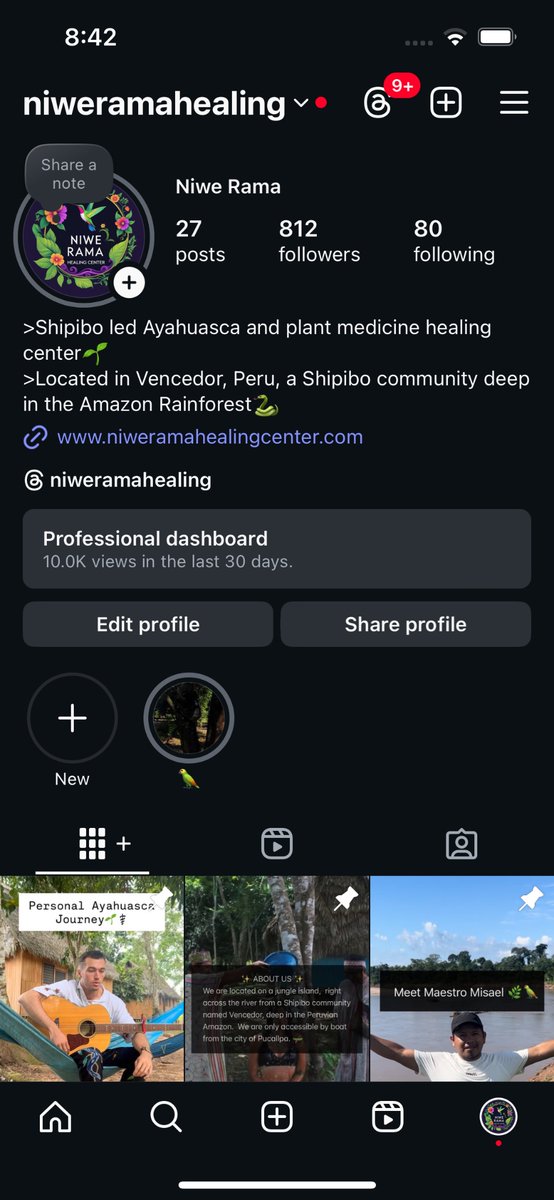 Ayahuasca and the Shipibo tribe of the Peruvian Amazon changed my life for the better. For anyone interested in plant medicines or learning about this culture, I’ve teamed up with their community to offer this experience to those that feel the call. 
niweramahealingcenter.com