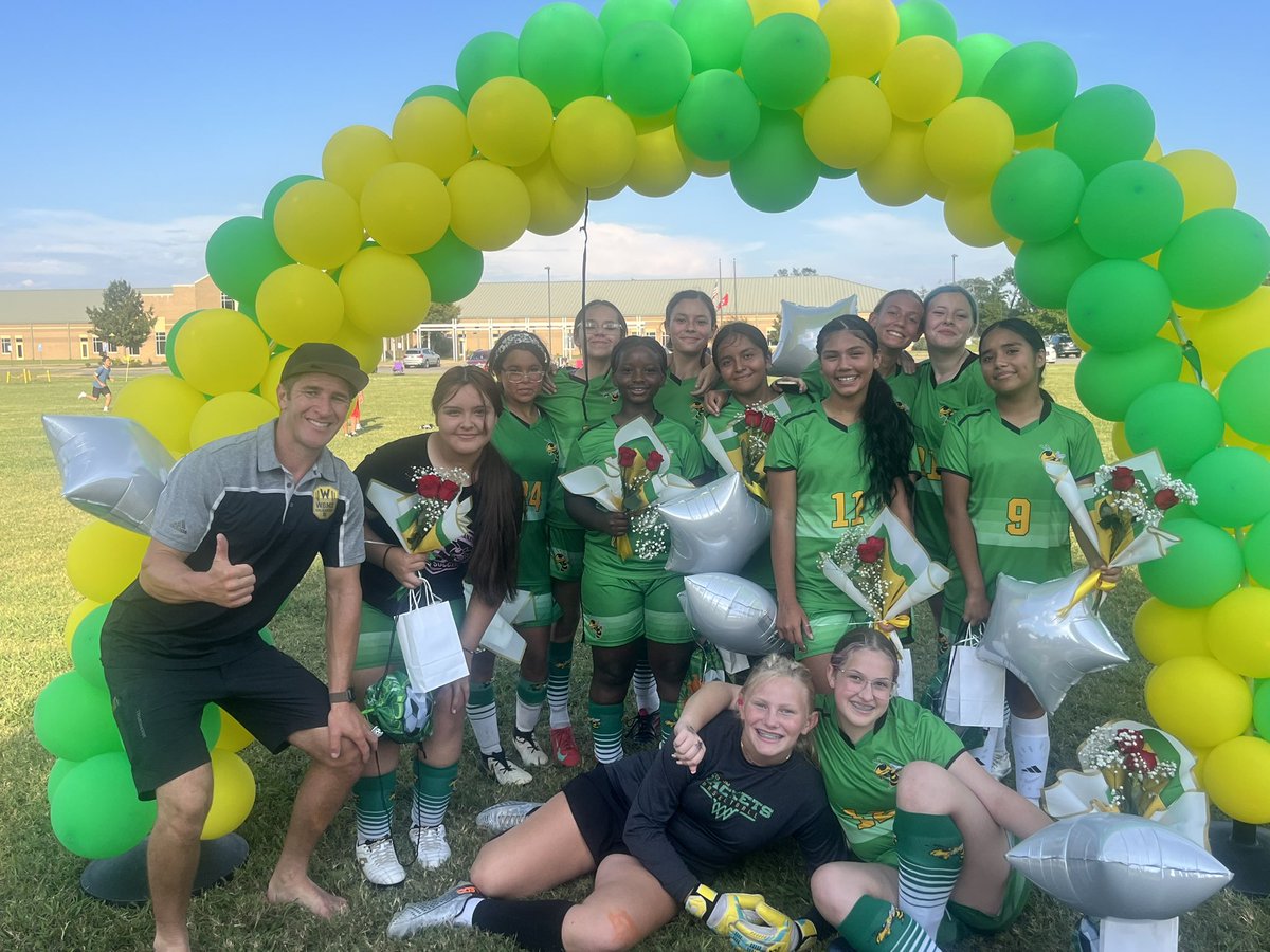 We celebrated our 8th grade Lady Yellow Jacket soccer players tonight. These young ladies represent us well as athletes and students. They have been excellent leaders for our team, and we wish them many more years of soccer fun and success! 
💛💚💛⚽️⚽️