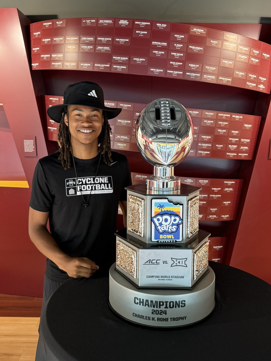 Looking forward to being <a href="/CycloneFB/">Iowa State Football</a> on Saturday for a game day visit  <a href="/ISUMattCampbell/">Matt Campbell</a> <a href="/CoachJWaters/">Jake Waters</a> <a href="/T_Mouser/">Taylor Mouser</a> <a href="/DerekHoodjer/">Derek Hoodjer</a> <a href="/RyanClanton/">Ryan Clanton</a> <a href="/TrentSlattenow/">Trent Slattenow</a> <a href="/MontiniFootball/">Montini Football</a> <a href="/CoachHo/">Mike Hohensee</a> <a href="/SWiltfong_/">Steve Wiltfong</a> <a href="/AllenTrieu/">Allen Trieu</a> <a href="/scottybscout/">Scott Burgess</a> <a href="/EDGYTIM/">Timothy “EDGYTIM” OHalloran</a> <a href="/GregSmithRivals/">Greg Smith</a> <a href="/TomLoy247/">Tom Loy</a> <a href="/On3sports/">On3</a> <a href="/247recruiting/">247Sports Recruiting</a>