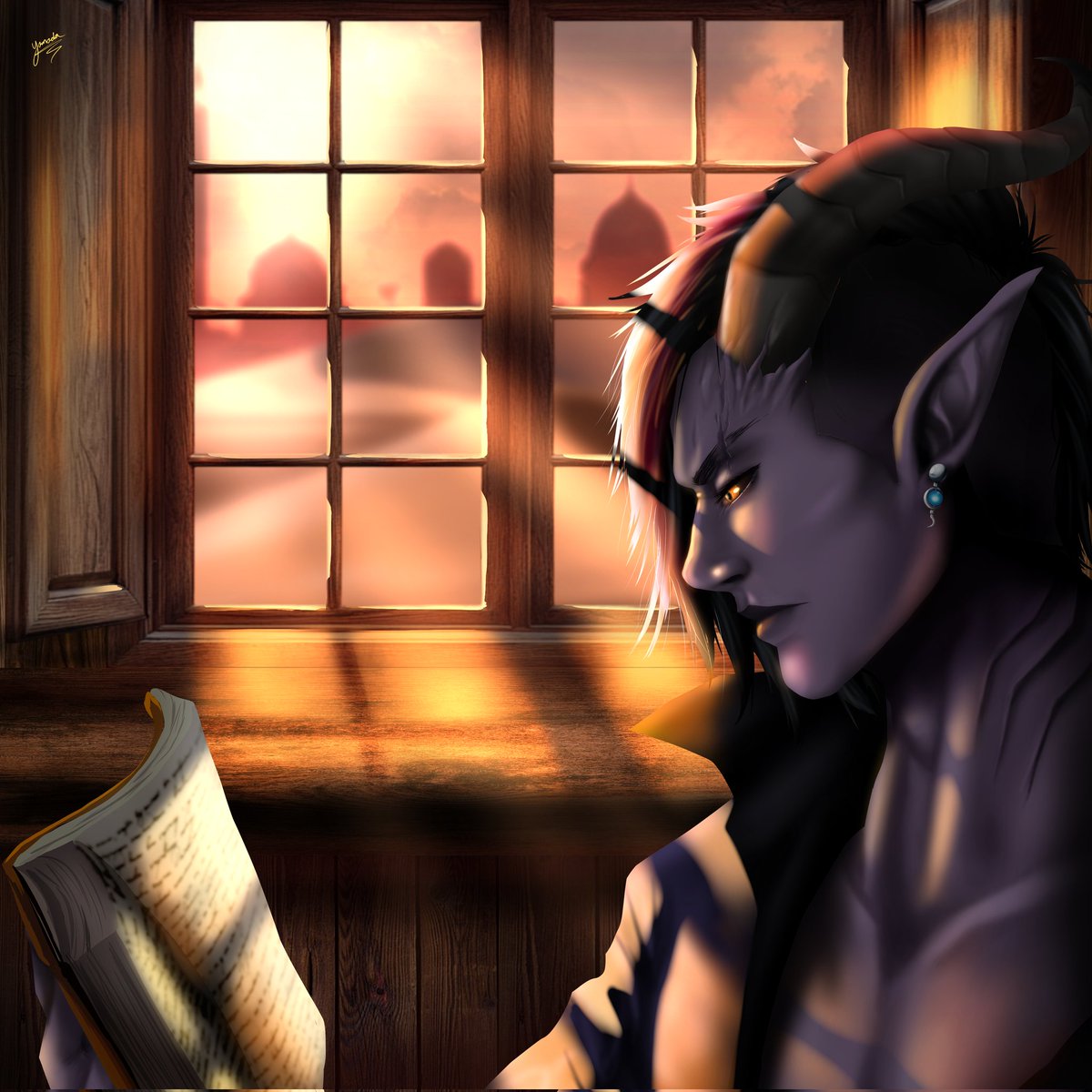 "People come and go... Knowledge is the only thing worth keeping in my mind." 

Ethan Lilac.

#ocart #OC #DnDcharacter #artwork