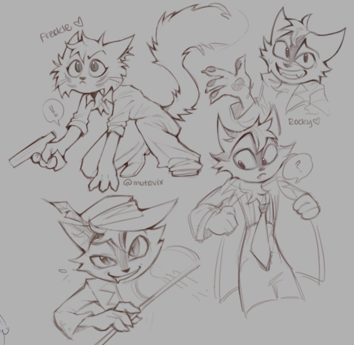 Finally watched the Lackadaisy pilot, now to tackle the comics🐱
#lackadaisy