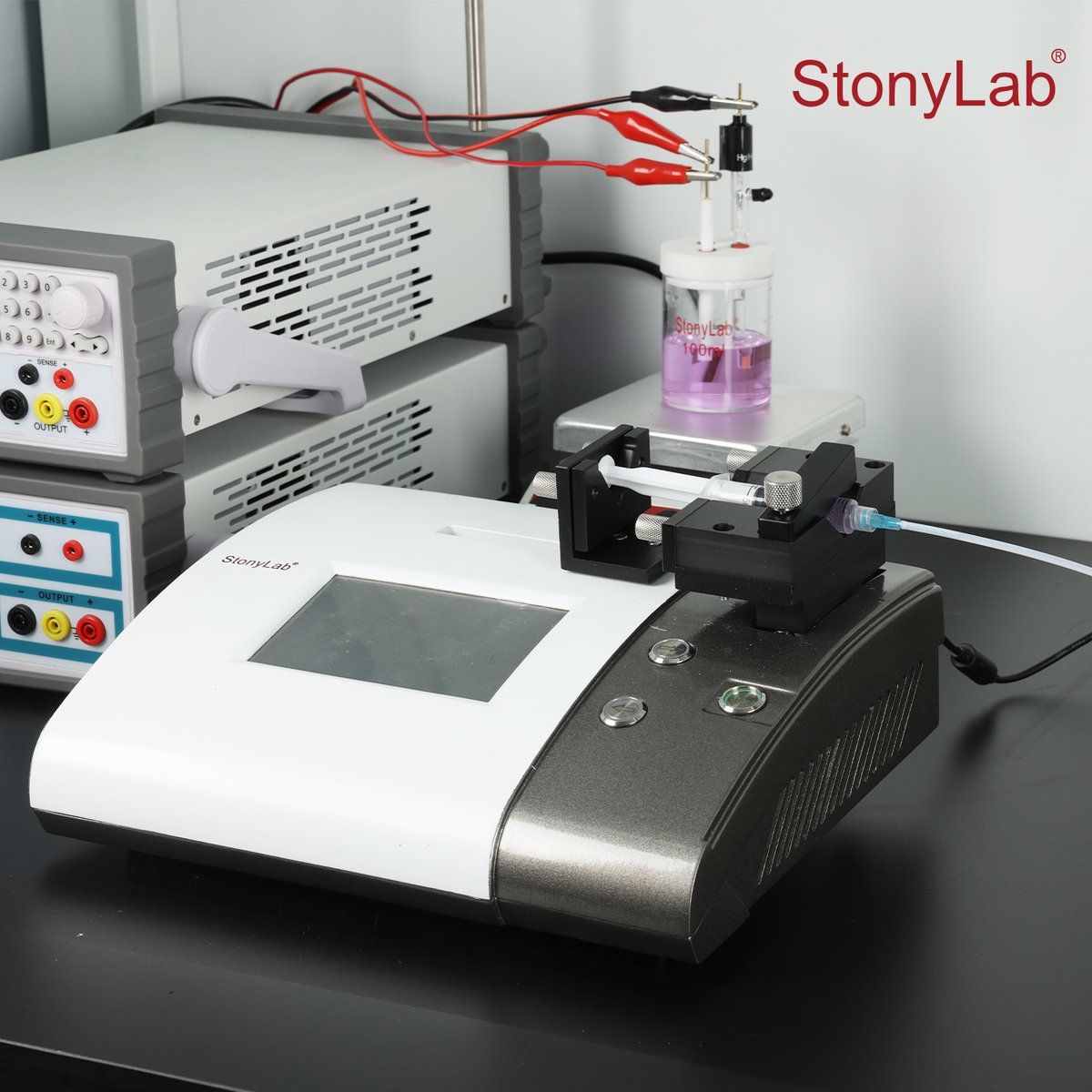StonyLabChem's tweet image. 💉⚡ StonyLab Single-Channel Syringe Pump | Ultra-Precise Fluid Control

Achieve next-level accuracy in your experiments with the StonyLab Syringe Pump!

✨ Supports 1–50 ml syringes
📊 Flow rate: 0.0875 – 43.349 μL/min, error ≤ ±0.5%
🖥️ Touchscreen control for easy setup
⚙️…