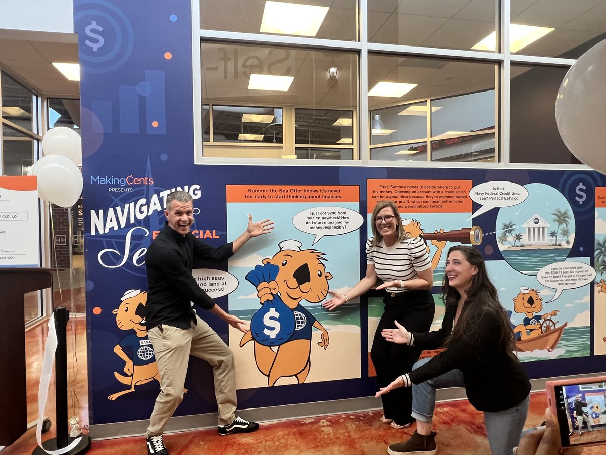 Huge thanks to <a href="/NavyFederal/">Navy Federal Credit Union</a> for their incredible support! Their new mural isn’t just art, it’s a bold tribute to financial literacy and youth empowerment. Grateful for partners who invest in the future. #JuniorAchievement #FinancialLiteracy #JAImpact  #GreaterWashingtonRegion