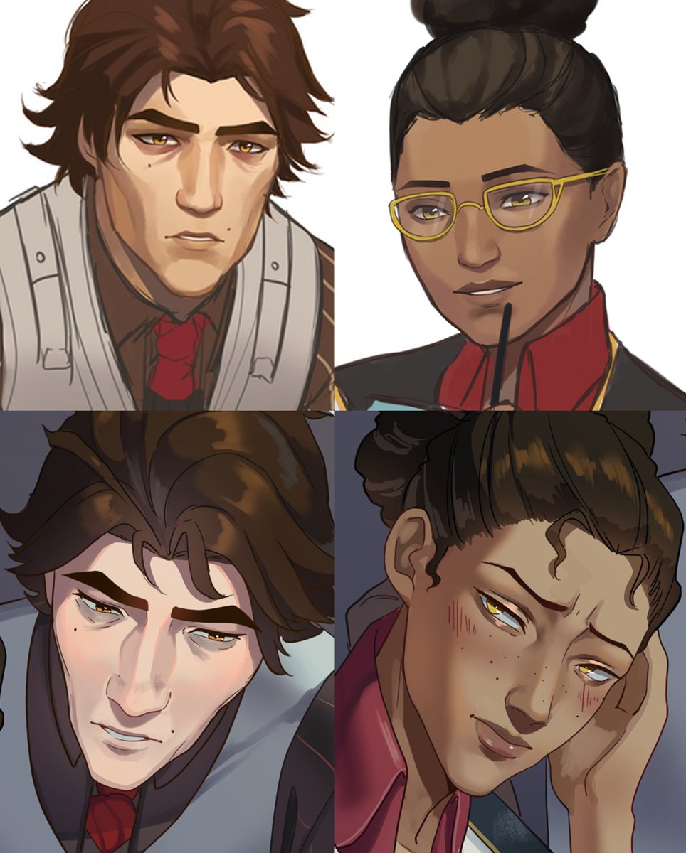 My #skyvik glowup (?)
This is my 2021-2025 Arcane art progress :)
Kinda unfair since Sky already had her glowup in S2 lol
I'll find more characters to redraw! >:D