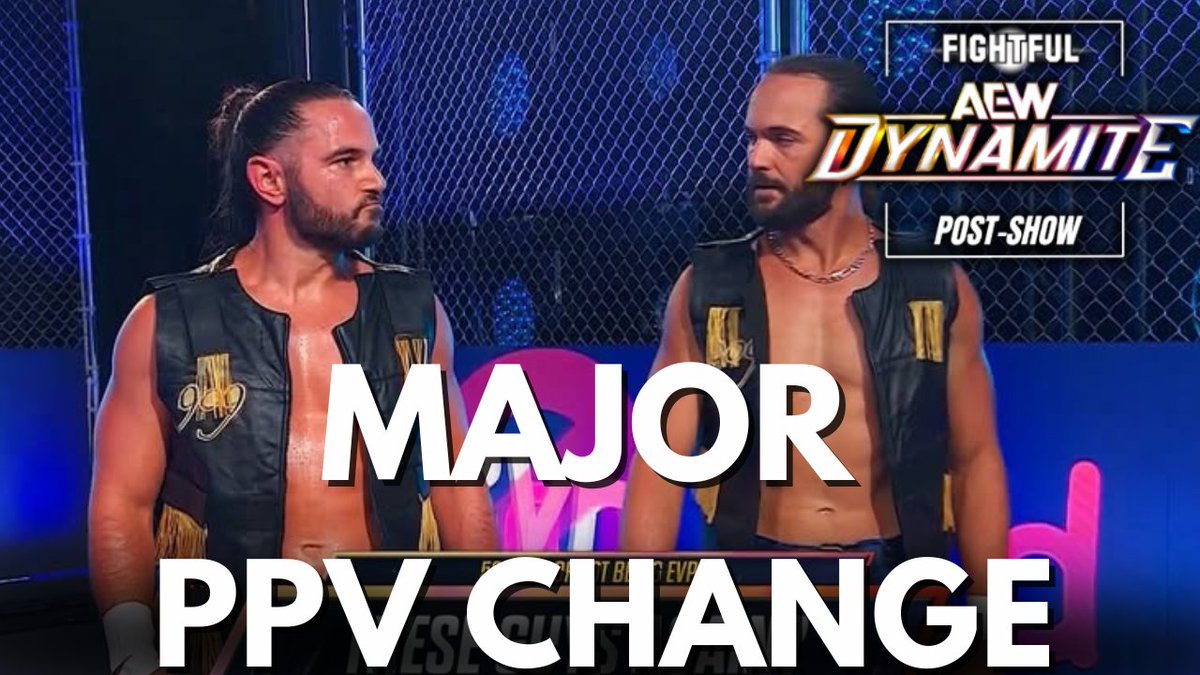 SeanRossSapp's tweet image. Right after #AEWDynamite, We are LIVE talking AEW All Out moving times, HBO Max and tonight's show.

ALL STAR TAG THAT RT 

youtube.com/live/uX8XdYo2s…