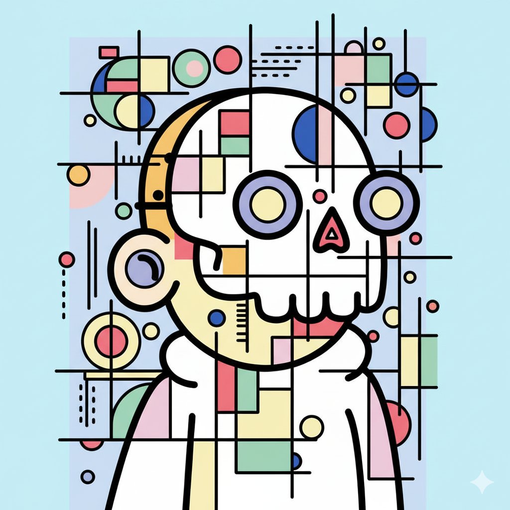 PaulombEth's tweet image. Love Kandinsky, love my @doodles