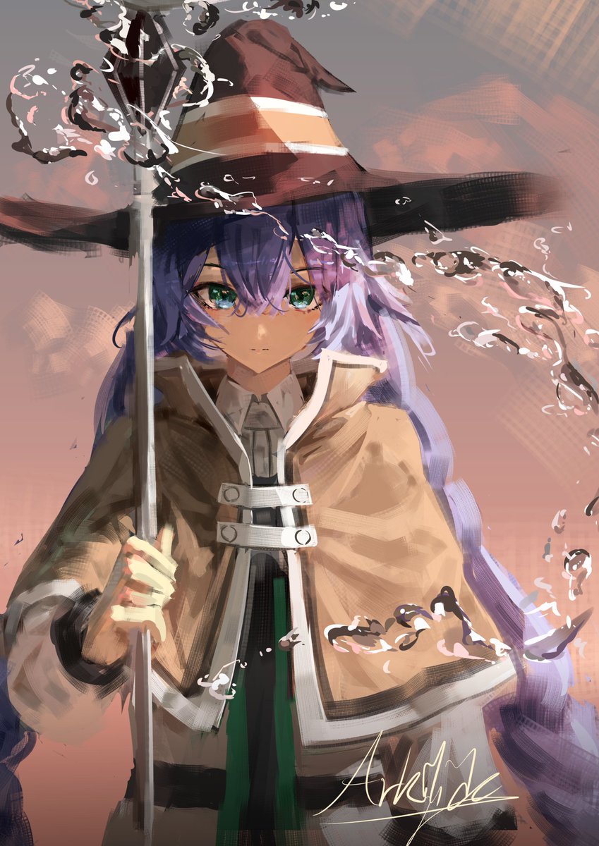 Arkilide's tweet photo. Roxy sketch I did on a whim

#MushokuTensei #roxymigurdia #無職転生 https://t.co/S2Rx20NTzy