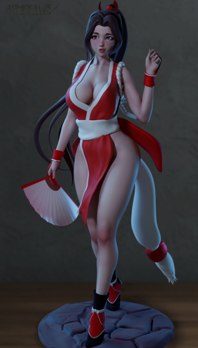 admdraws's tweet photo. 3d Sculpture - Mai Shiranui

#zbrush #sculpt #3d https://t.co/K7iE99kKGe