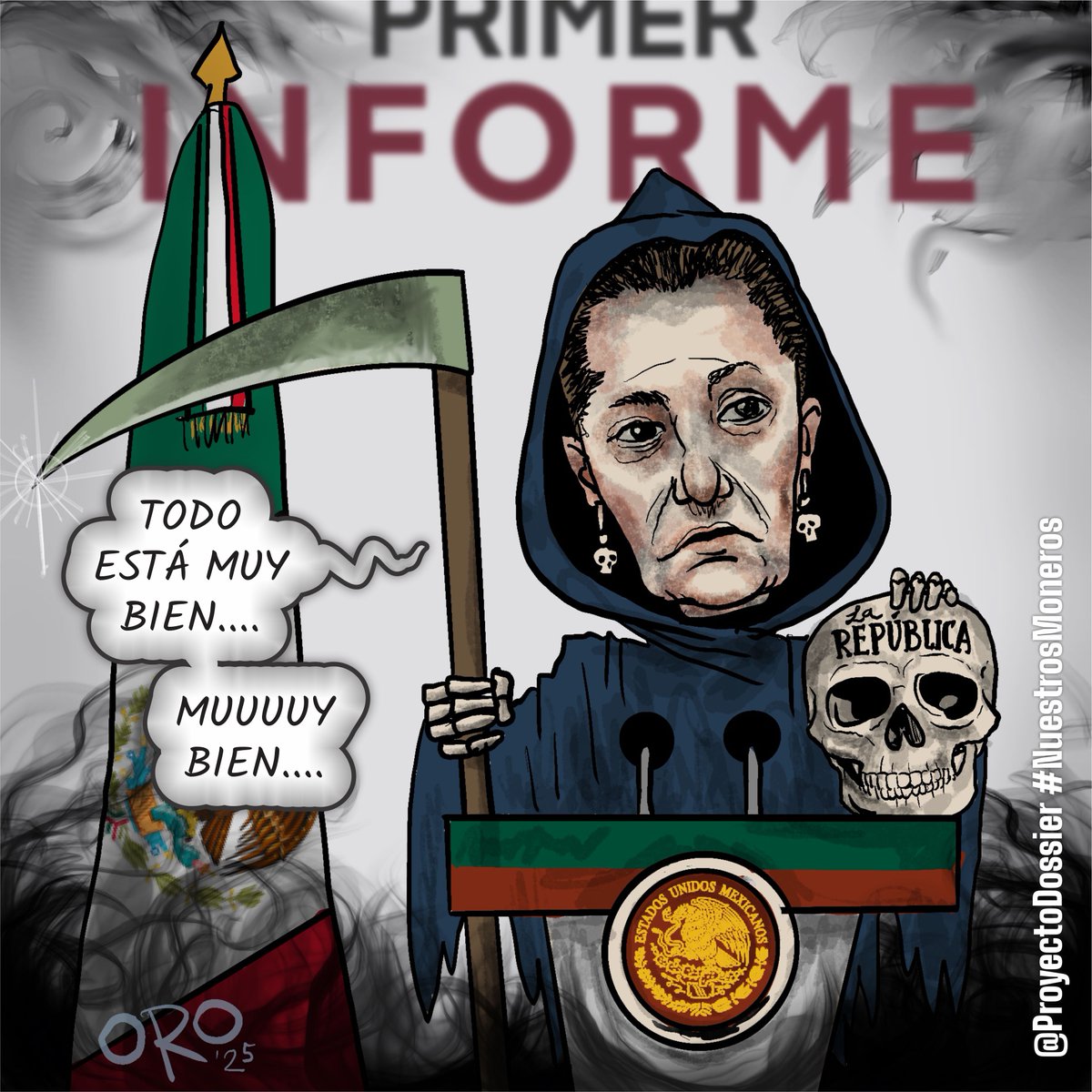 Saldo del Informe 
<a href="/GraficoOro/">Oro Humorista Gráfico</a>
#NuestrosMoneros