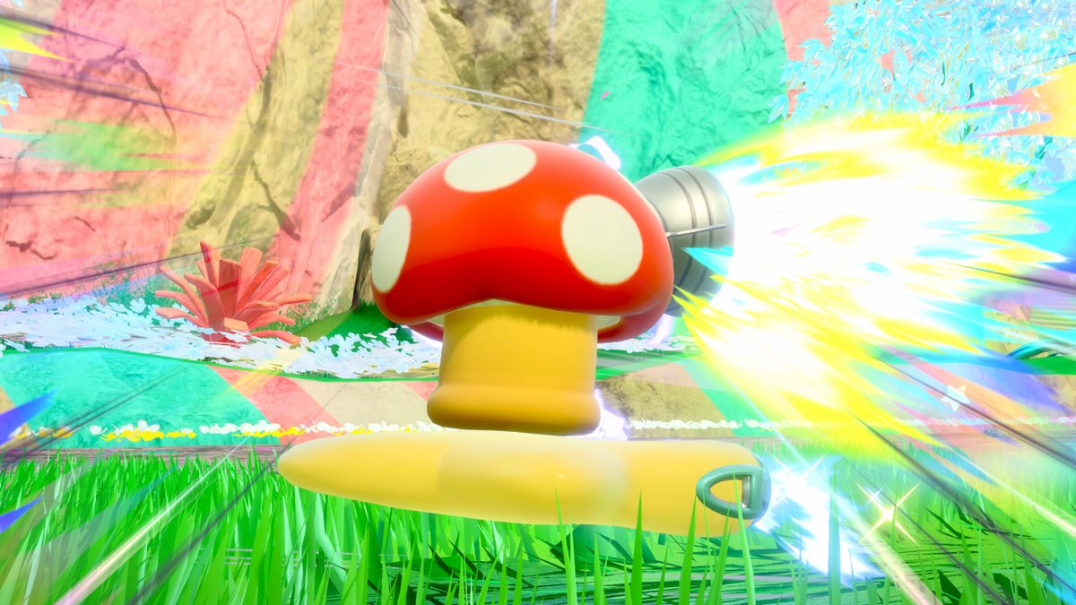 Cappy's hat can be turned into a boost device with the Booster Cap! How does it work? No clue. #KirbyAirRiders