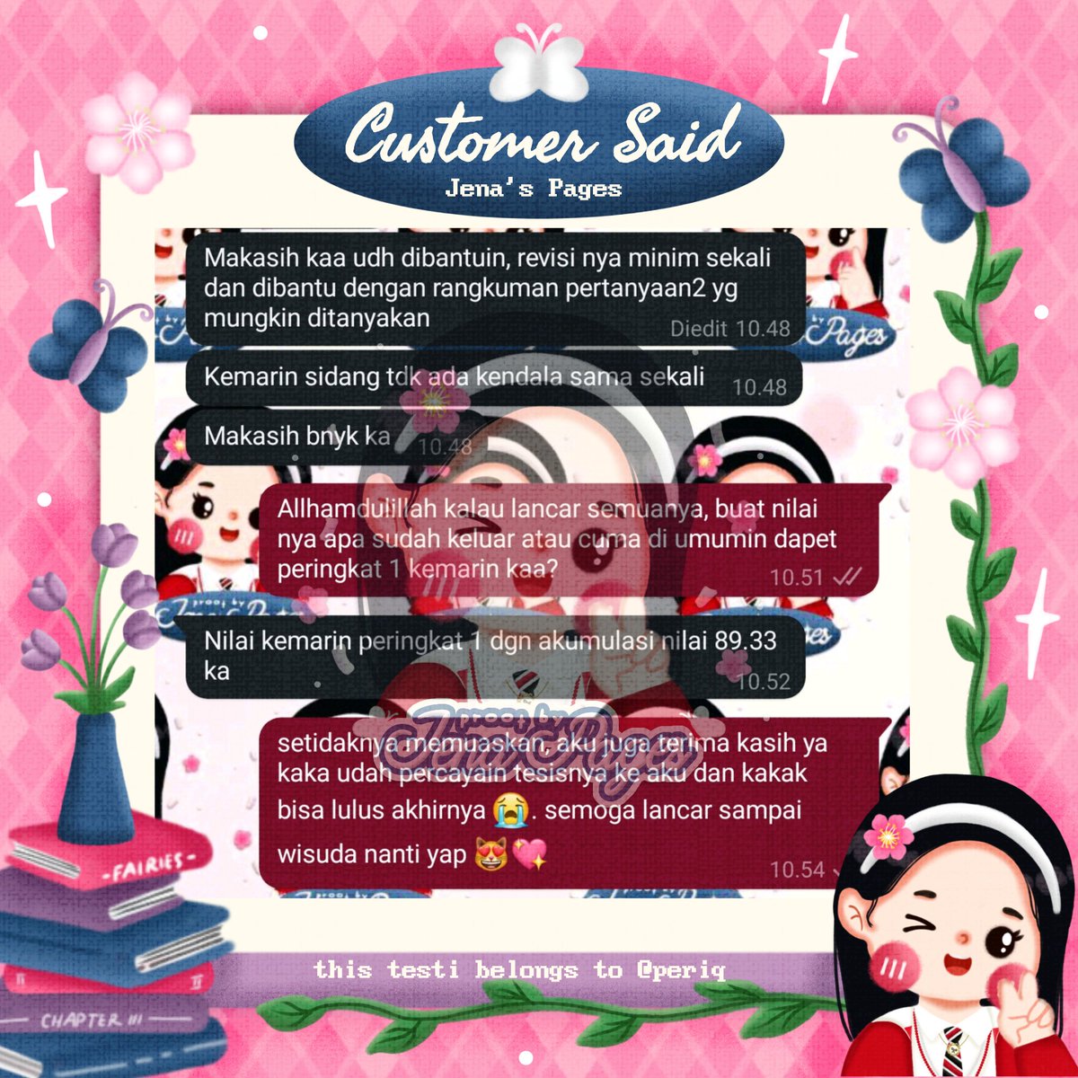 hai guys! punya tugas banyak tapi bingung ngerjainnya? serahin aja ke <a href="/periq/">𝐉𝐞𝐧𝐚 ᡣ𐭩 ─ Joki Tugas 2500+ proofs</a>🧚‍♀️ punya 2000+ testi, udah ngerjain banyak tugas dari makalah, PPT sampai thesis. Yuk langsung hubungin aja ke WA-ku❣

#jokitugas #zonauang