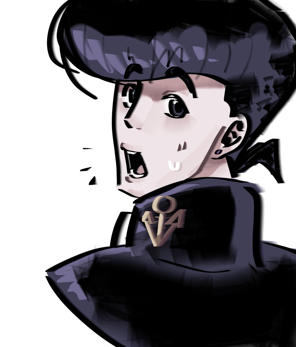 Himawari1617's tweet photo. Josuke. #jojosbizarreadventure #jjba https://t.co/ojpHSErGPt