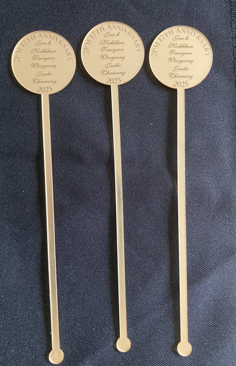 【拡散希望】2PMデビュー17周年おめでとうございます🩷❤️💚💙💛💜17周年を記念してマドラープレゼント企画を致します。
9/4本日の夕方5時からお申し込み受付を致します。【フォロワー様限定•先着順でのプレゼントです】宜しくお願い致します。夕方5時から受付です。宜しくお願い致します。