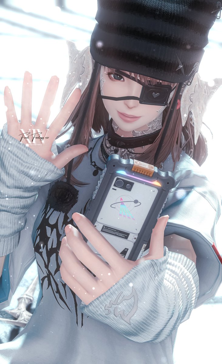 チーズ！📸
#FFXIV #FF14 #羽角普及委員会 #おはウラ #Laha_Logo