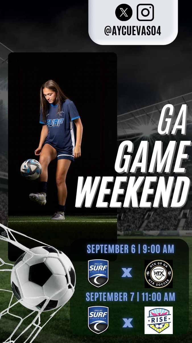 Game day weekend out in Houston, TX!
<a href="/TopDrawerSoccer/">TopDrawerSoccer</a> <a href="/ImYouthSoccer/">ECNL/GA/Recruiting/College Soccer</a> <a href="/GAcademyLeague/">Girls Academy</a> <a href="/ImCollegeSoccer/">College Soccer Truth ™</a> <a href="/PrepSoccer/">Prep Soccer ⚽️</a>