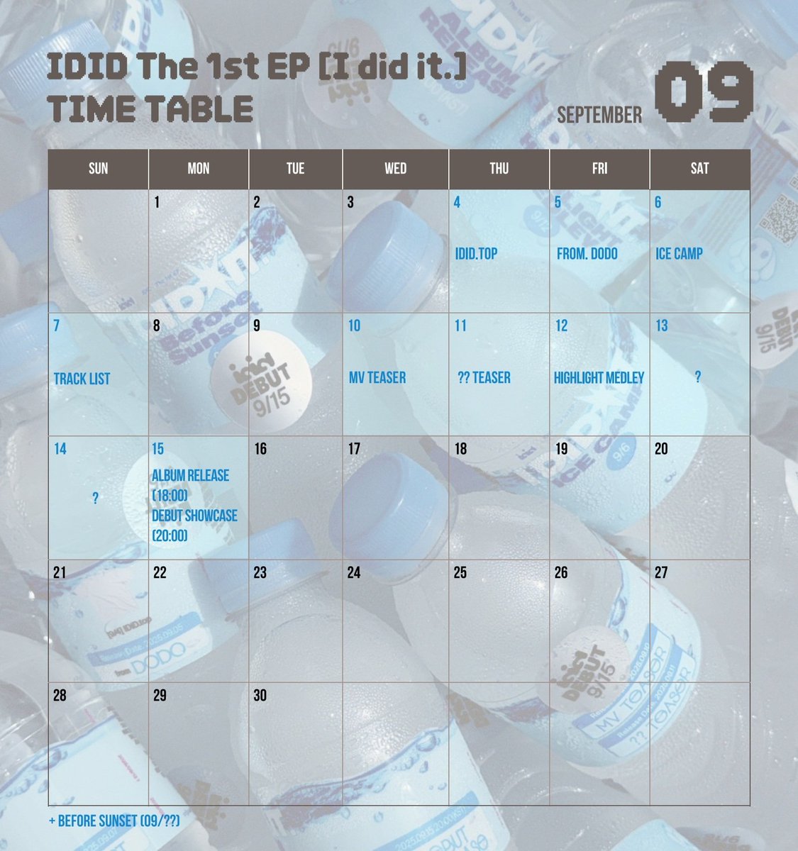 h_0o0_n's tweet photo. 💫IDID The 1st EP [I did it.]
TIME TABLE
#IDID #아이딧 #I_did_it https://t.co/b4wcMQpVcB