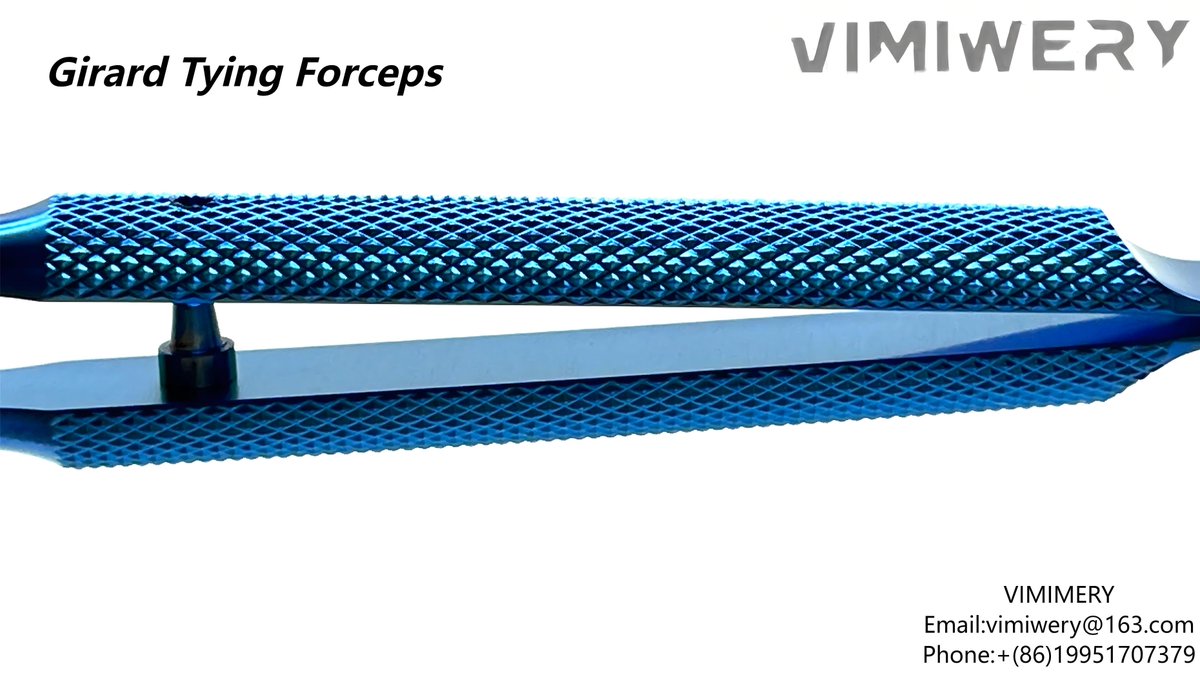 vimimery's tweet image. #GirardTyingForceps,
Vimimery supplies professional #ophthalmic #surgical #instruments. #buyers can reach out for more details.
Email: vimiwery@163.com
ebay.com/usr/vimiwery
#Vimimery #ophthalmology #ophthalmologist #eyesurgery #medicaldevices