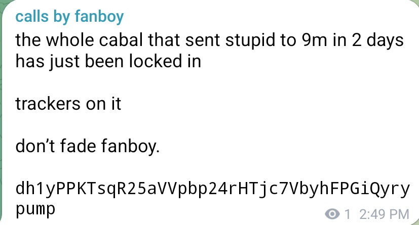 This dumb dick mfer <a href="/fanboycalls/">fanboy</a> thinks his cabal sent stupid

IT RAN BECAUSE ITS A GOOD NARRATIVE

it was your peak and now every token you launch will have lower highs because everyone sees what you're doing 

You don't hate these people enough