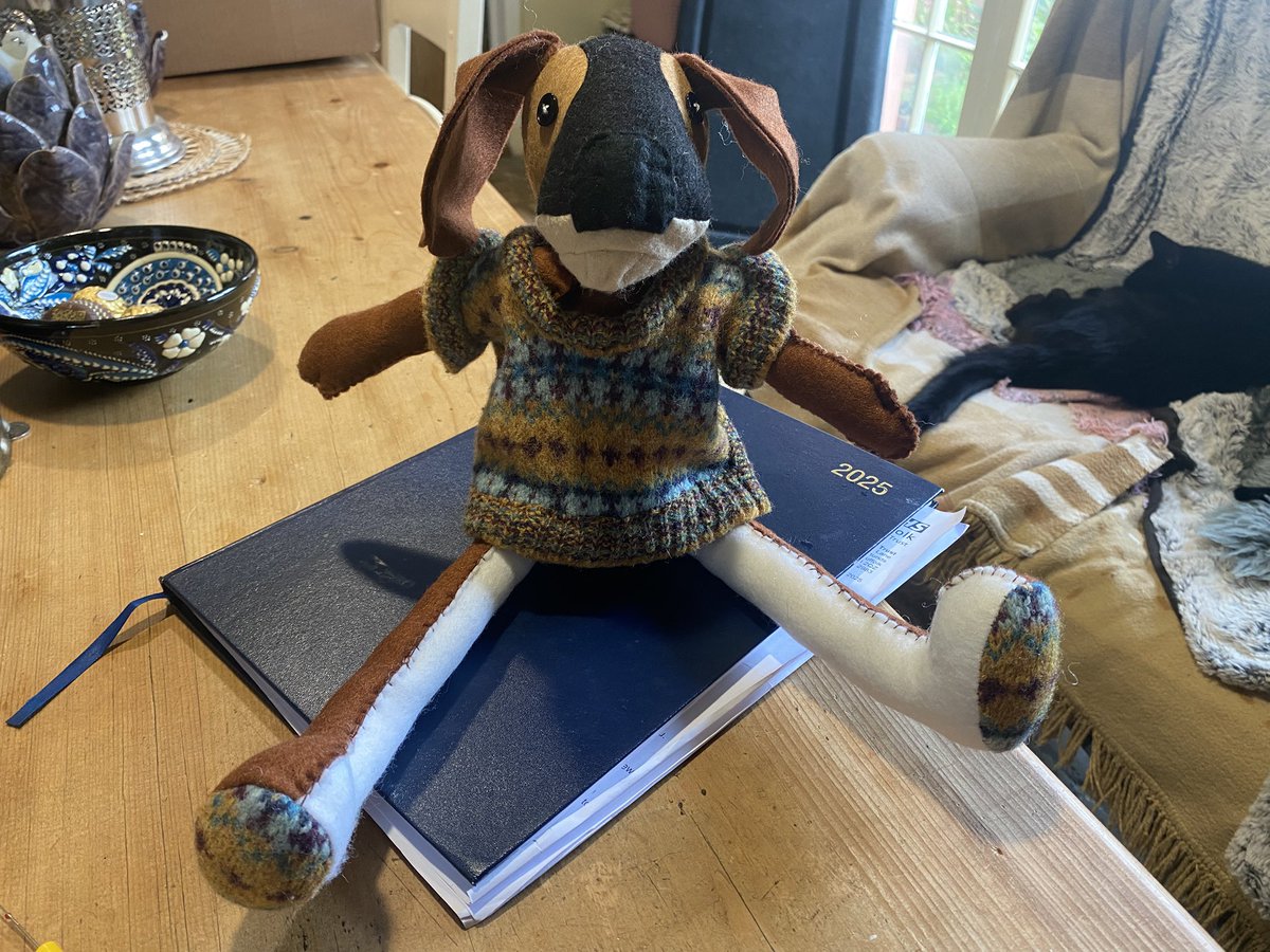 paulinedaniels's tweet photo. This little #granimal has given me something to do while I have been recovering from my replacement knee surgery.!! https://t.co/03fFiZN51w