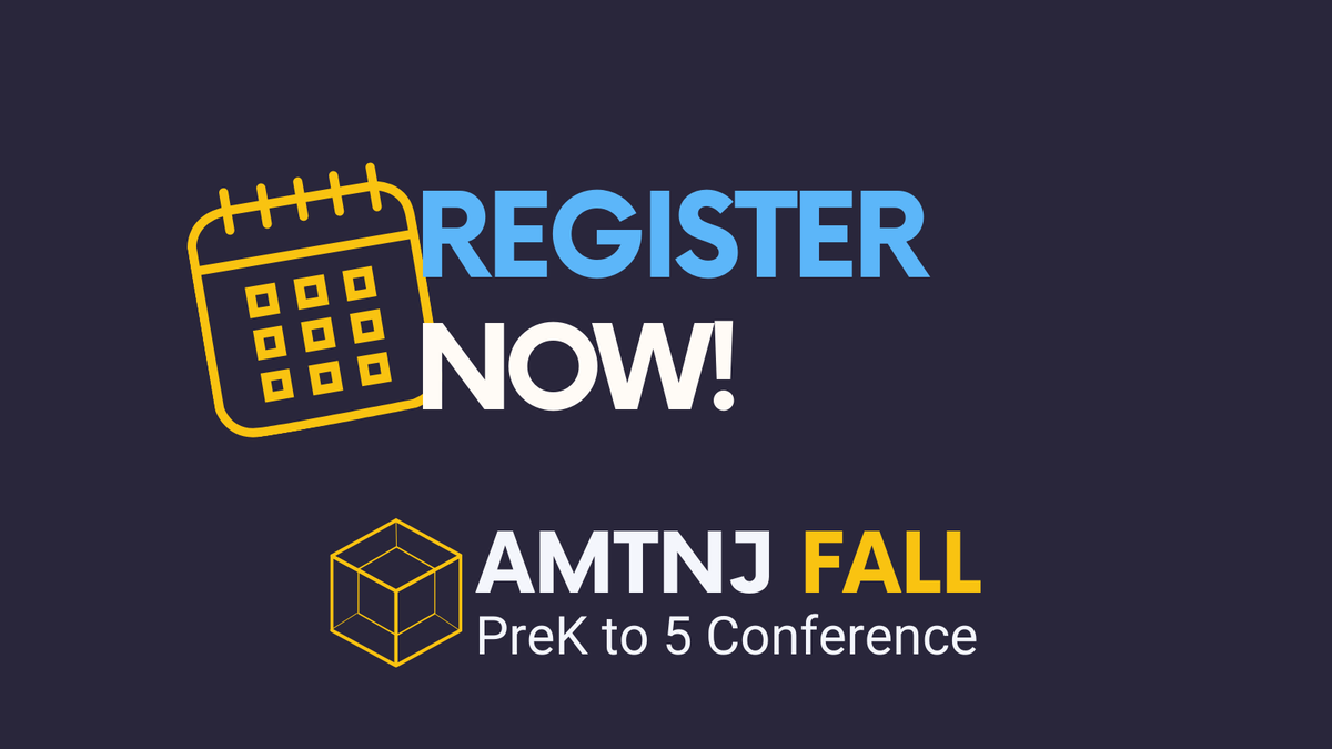 AMTNJ's PreK-Fall Conference theme—Beyond Answers: Building Curious and Courageous Math Classrooms—invites us to move beyond correctness and into the powerful work of nurturing student thinking, curiosity, and exploration.

For more information, visit amtnj.org/conferences/.