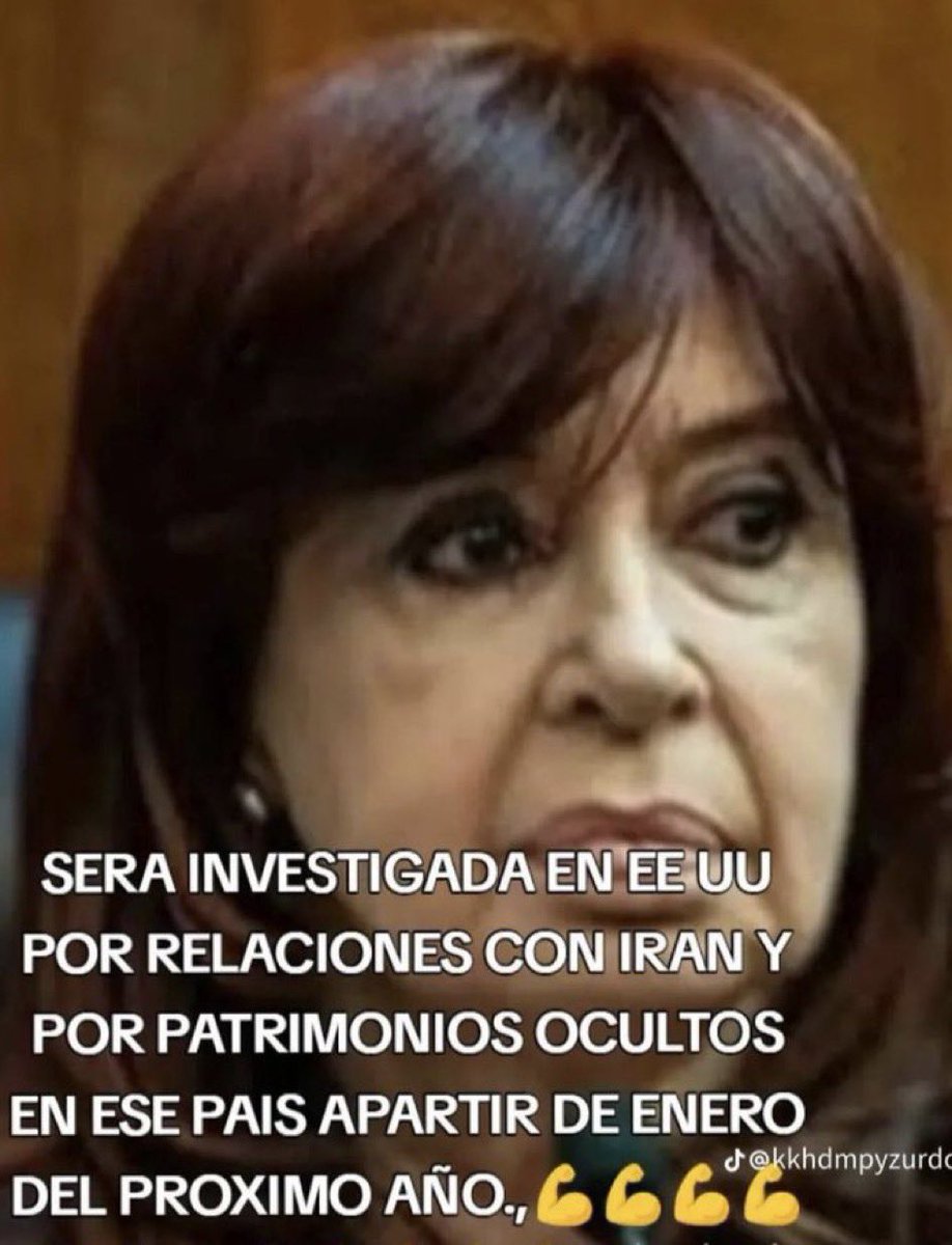 nach59422727's tweet photo. @CFKArgentina #KirchnerismoNuncaMás
#KirchnerismoMagnicida
#DevolveLoRobado https://t.co/GyqQSrymv1
