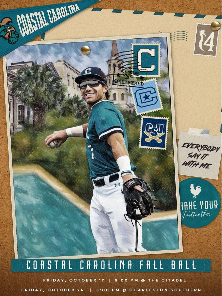 CCU in Charleston! 👌🏼