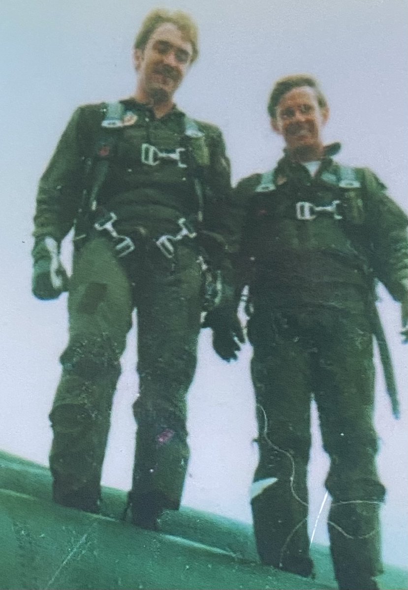 My hero on the left. Have a blessed evening all, thank a veteran 💜💜