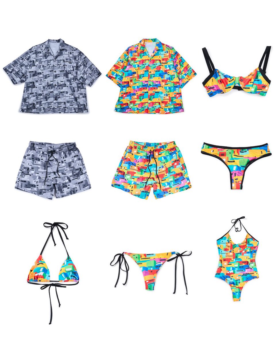 #ashluxe Ashluxe’s Urban Mosaic Series is here Inspired by Rio’s favelas bold tones, dynamic shapes, unapologetic rhythm. Resilience reimagined as style. #fashion #spicetvafrica