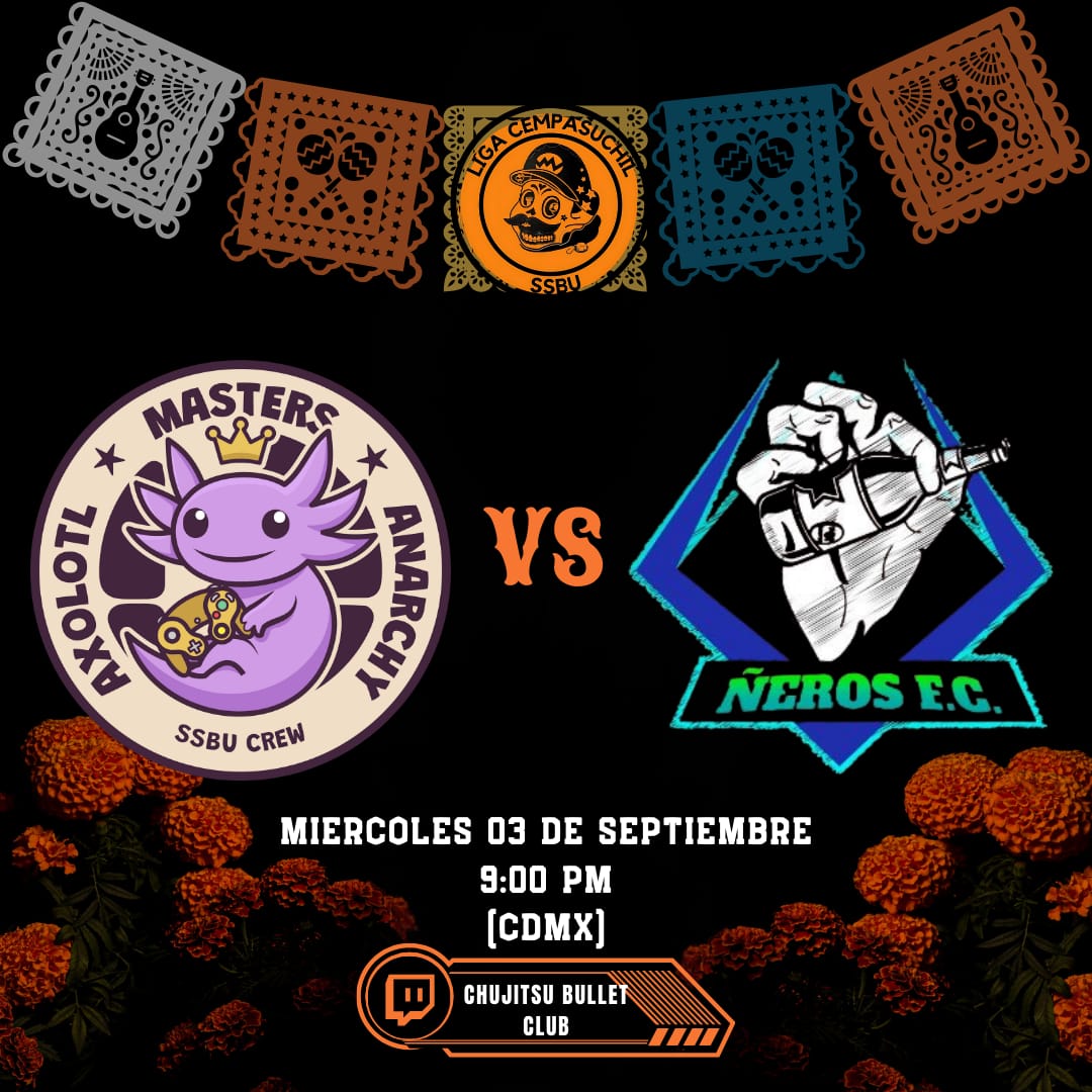 Terminamos la #ligacempasuchil jornada 3 con estos tirasos hoy 9pm

#ssbu #crew #tpurnament