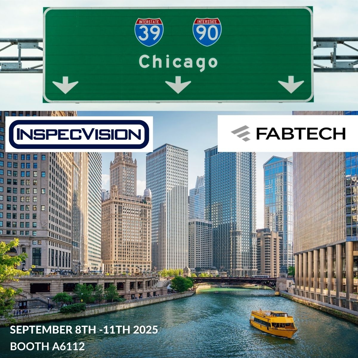 InspecVision's tweet image. The bags are packed and tomorrow the journey to @FABTECH Expo  in Chicago begins! 

The biggest sheet metal fabrication event of the year in the USA is taking place from 8 -11 September.

Register now at: zurl.co/7mHGm 

We can&apos;t wait to see you there!
#FABTECH2025