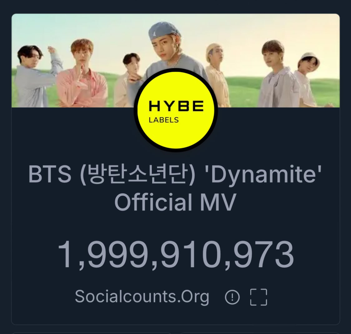 mxcharts's tweet image. Ya estamos muy cerca ARMY ¡Reproduce Dynamite en YouTube! 

youtu.be/gdZLi9oWNZg?si…

#DynamiteTo2B #BTS