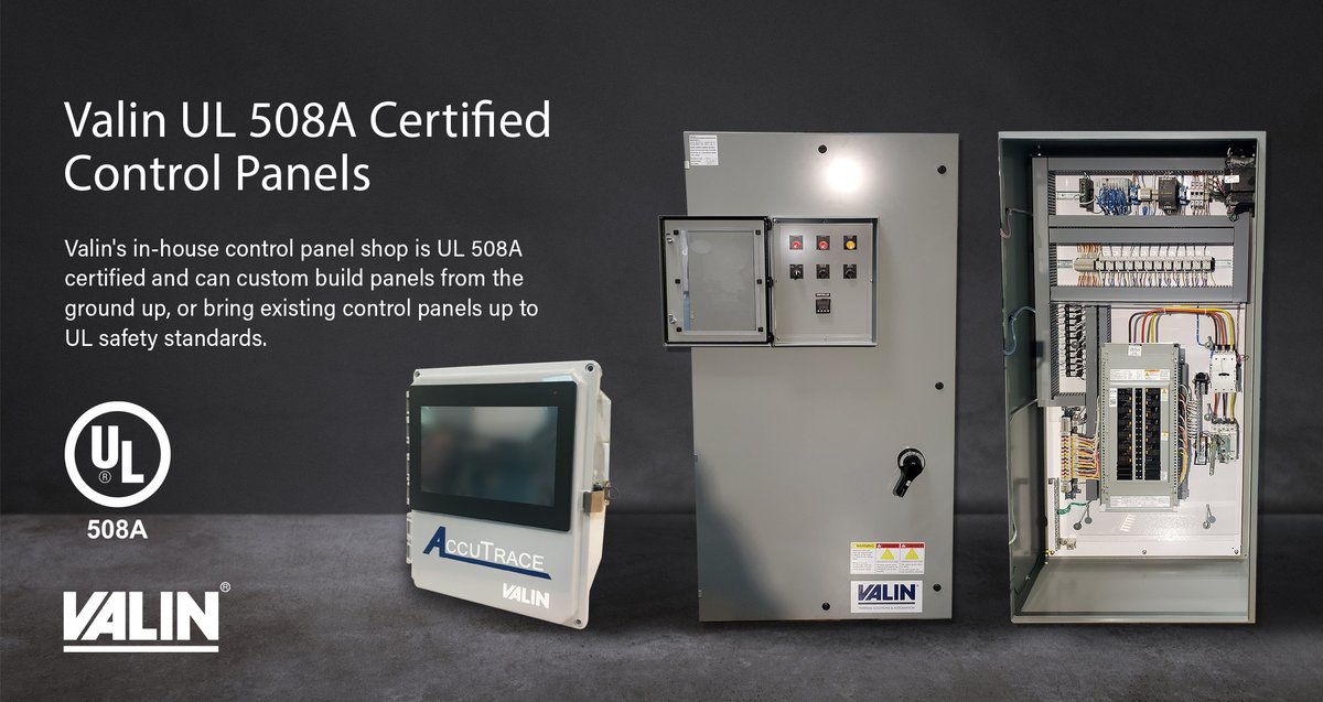 ValinCorp's tweet image. Looking for precision, reliability, and safety in your #ProcessHeat systems? Valin’s #UL508A Certified #ControlPanels are engineered to meet your exact specifications—whether you&apos;re managing a single heating zone or a complex multi-zone application.

➡️ okt.to/WhK4ty