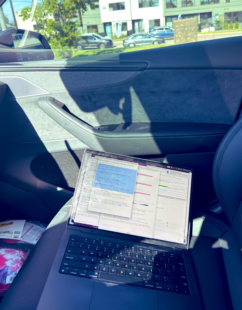 yeah I’m coding with Claude at school pickup. 

built different.