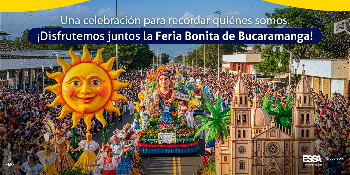 💙🎉 Del 5 al 15 de septiembre, Bucaramanga celebra su historia, su cultura y su gente.

Disfrutemos en paz y unidad. Porque cuando una ciudad valora celebra su identidad, la energía se siente en todas partes.

#FeriaBonita2025 #FeriaDeBucaramanga @Imctbga #OrgulloSantandereano