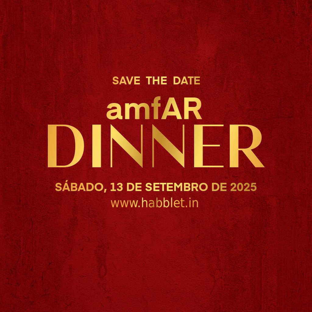 SAVE THIS DATE! 
Dia 13 às 19h00 acontece o Pink Carpet do amfAR Dinner, o glamouroso pré-evento do #HfAwards.

— Traga seu melhor look, capriche no hair com muito lake e venha brilhar nesse momento único cheio de elegância e estilo. 👠